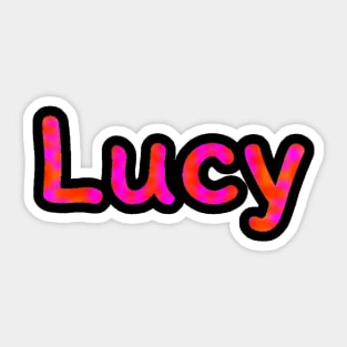 Lucy Sticker